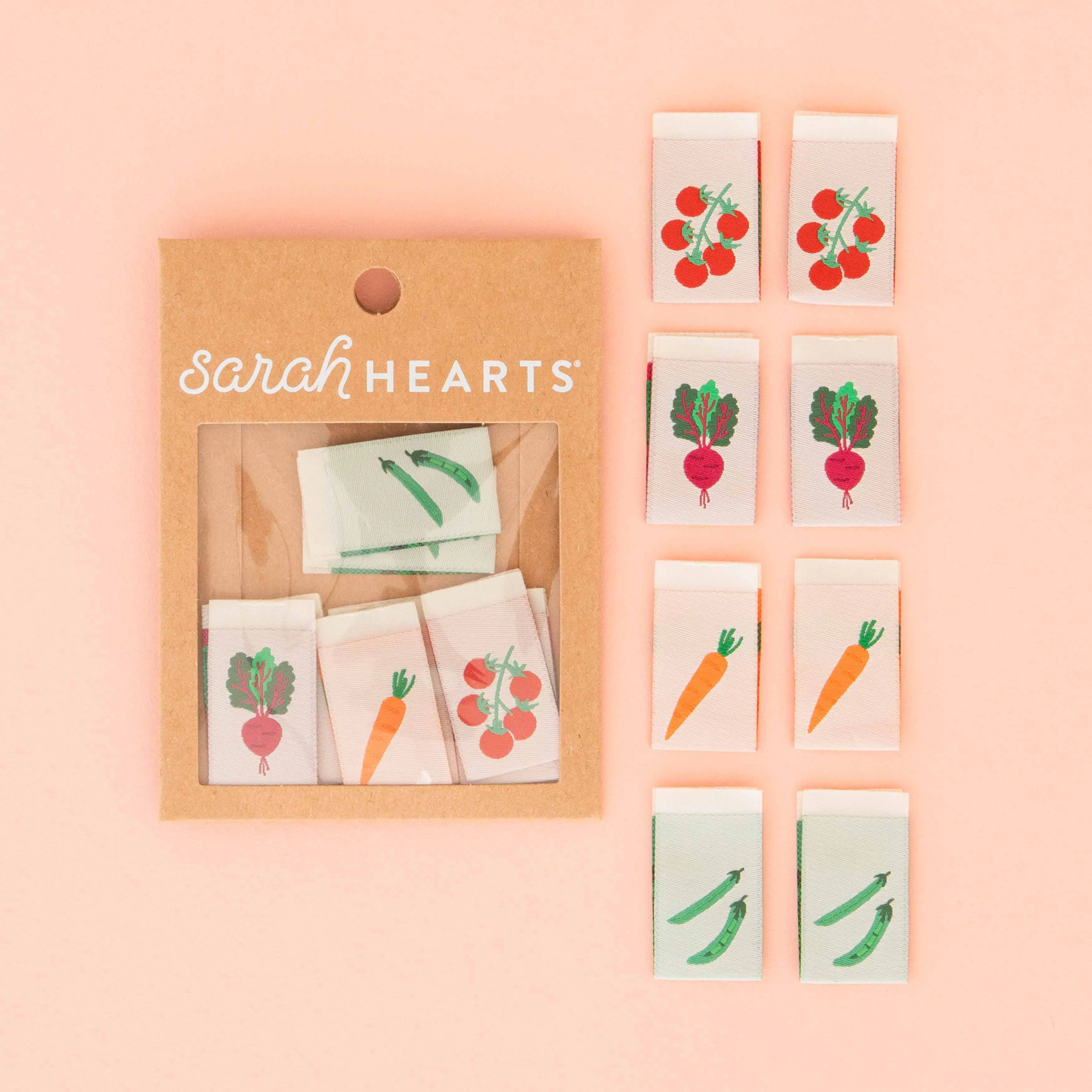 Vegetable Multipack | Sewing Woven Clothing & Quilt Sarah Hearts Labels