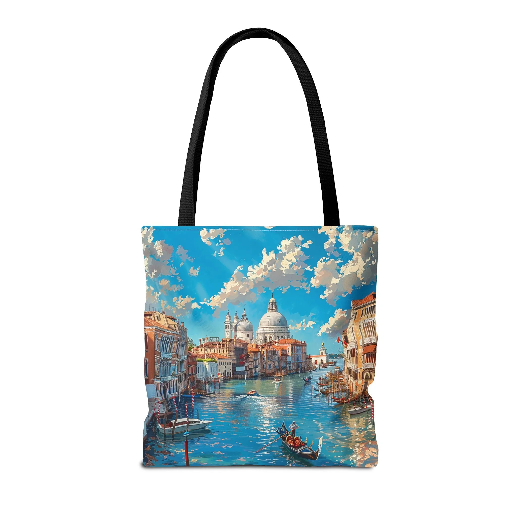 Venetian Grand Canal Tote Bag - Sail Through Venice - Carry the Magic Wherever You Go! Available in 3 sizes.