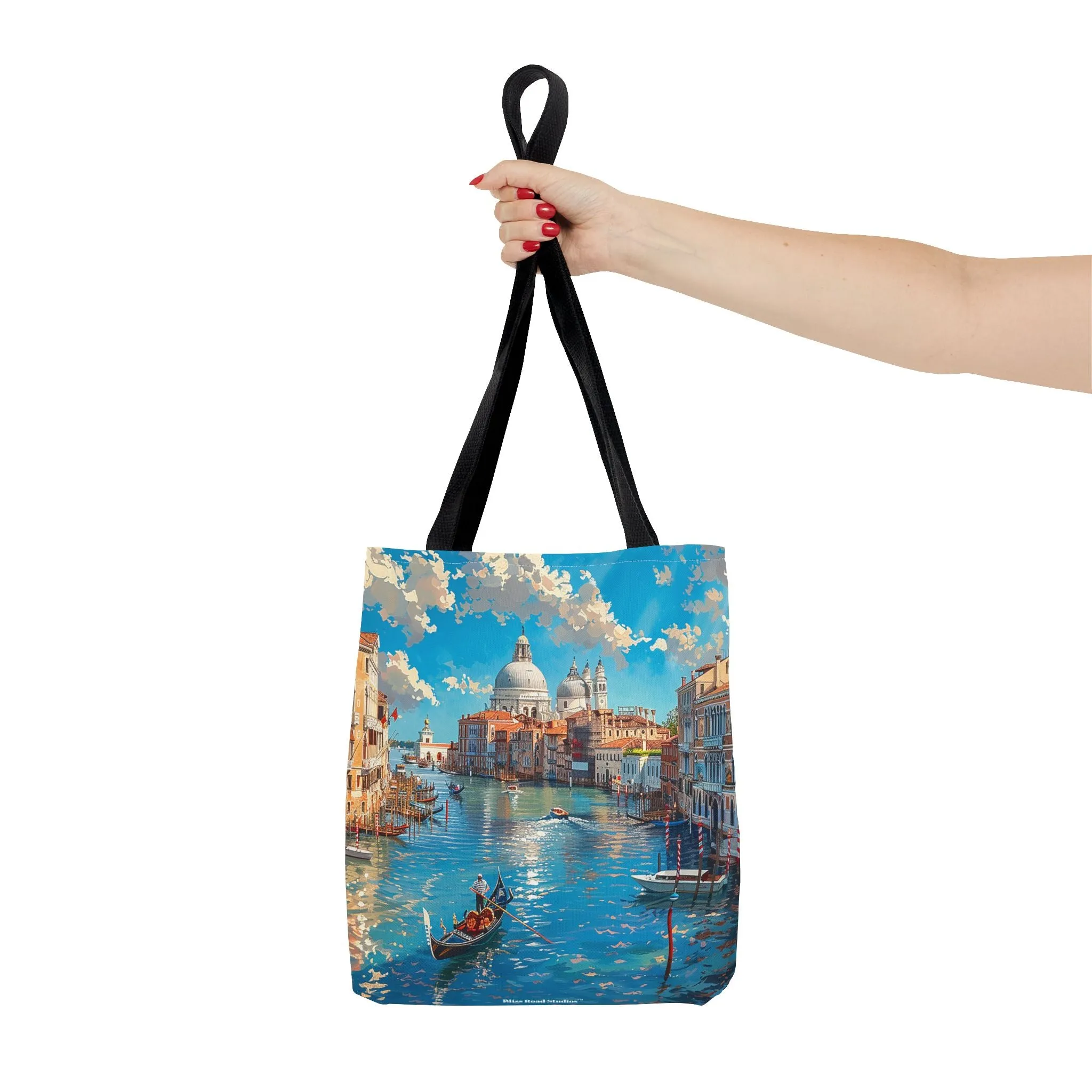Venetian Grand Canal Tote Bag - Sail Through Venice - Carry the Magic Wherever You Go! Available in 3 sizes.