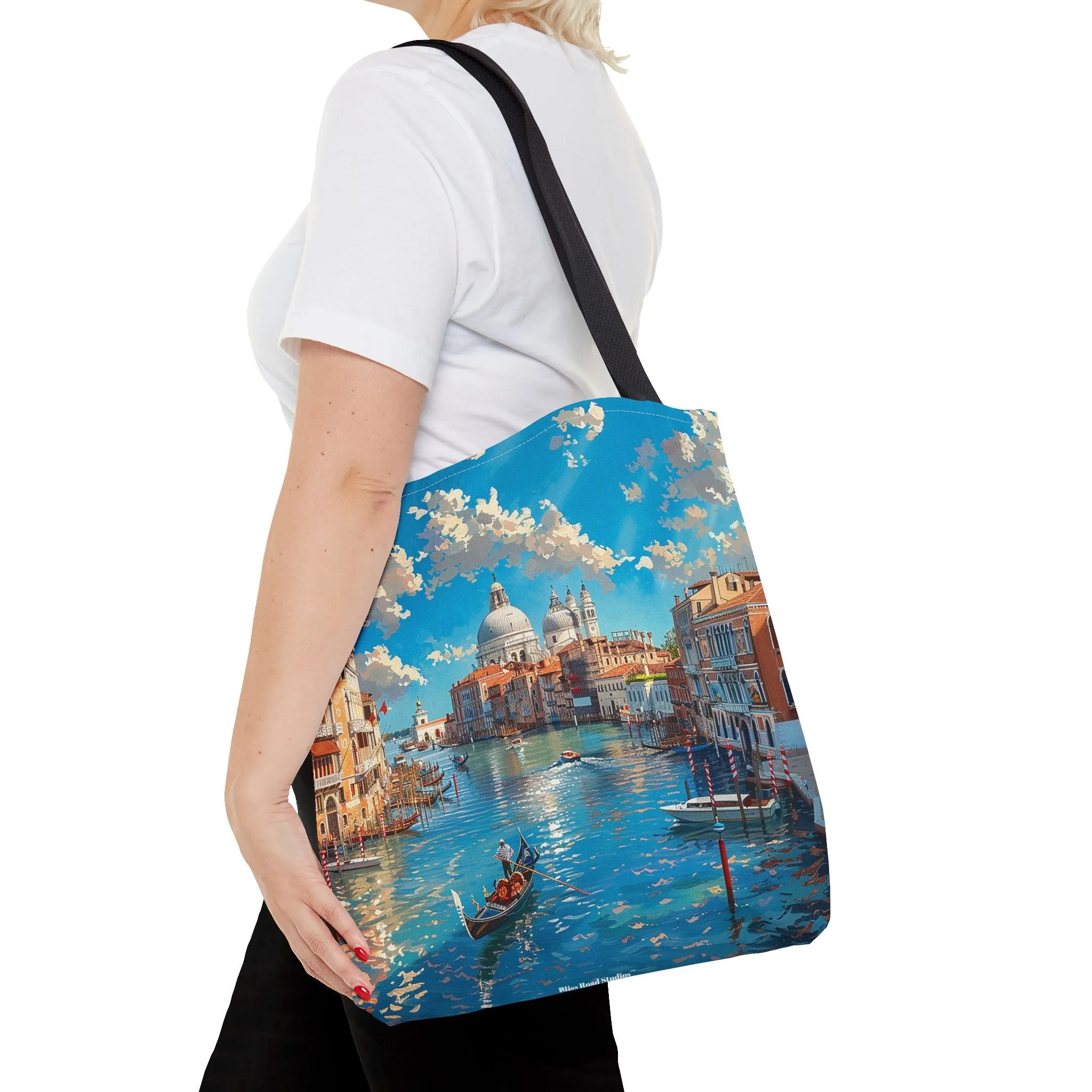 Venetian Grand Canal Tote Bag - Sail Through Venice - Carry the Magic Wherever You Go! Available in 3 sizes.