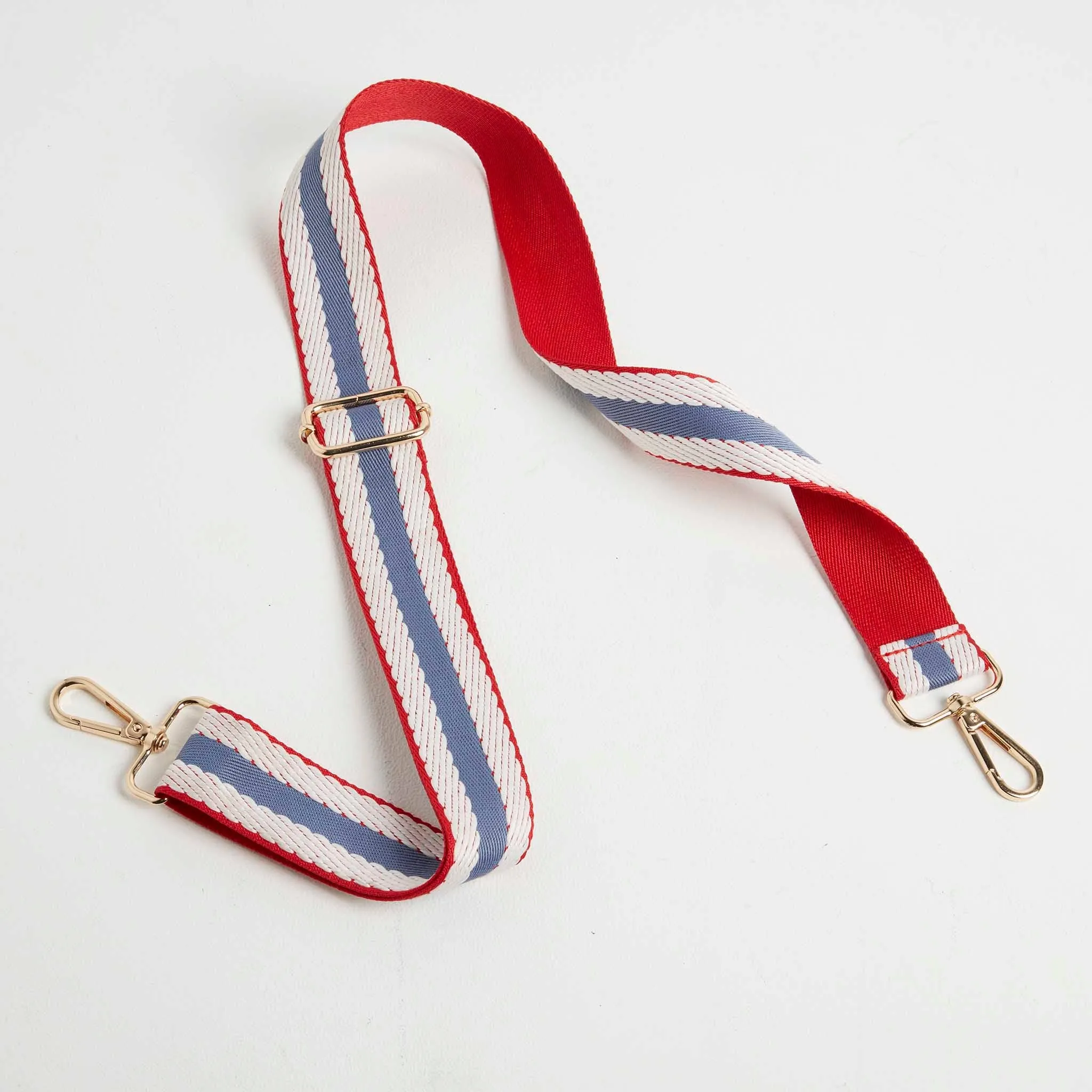 Verona Crossbody Tassel Navy Bag with Nautical Strap