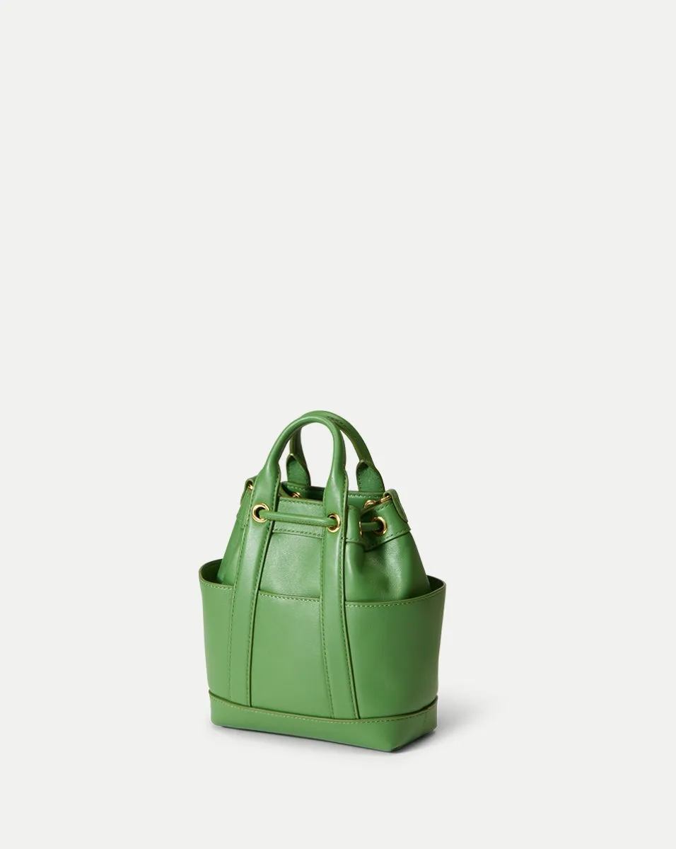 Veronica Beard Mini Goody Bag in Lemongrass