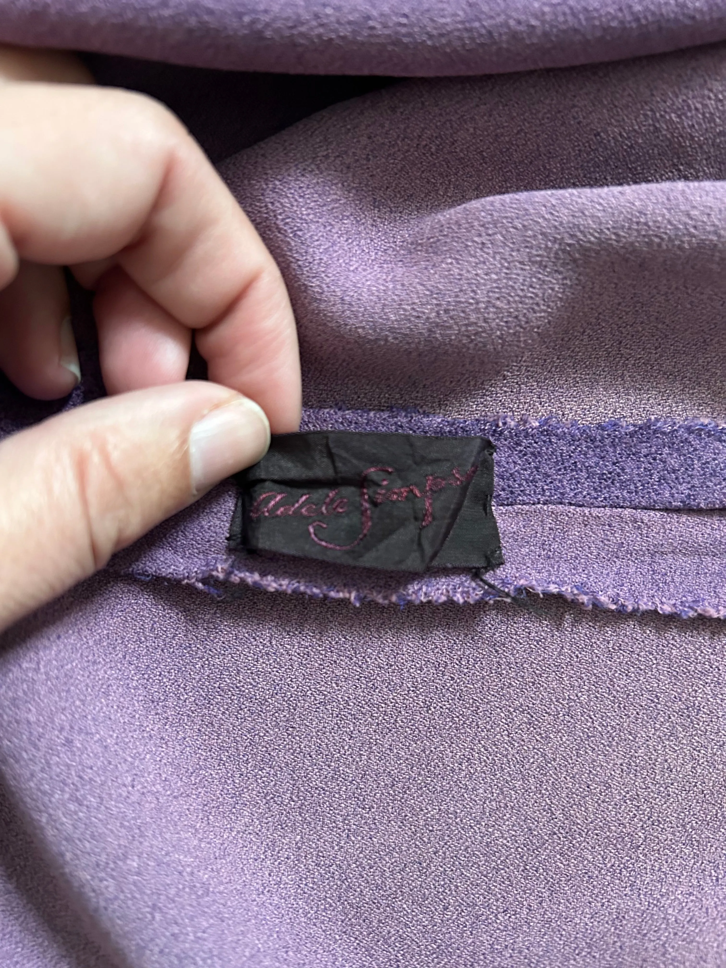 Vintage 1940s Adele Simpson star studded dress . size medium to large