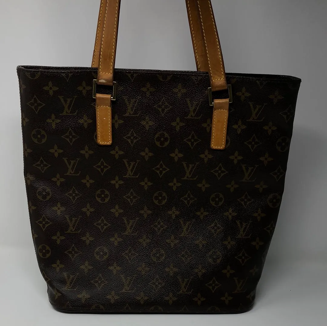 Vintage: Louis Vuitton LV Print Top Handle Tote