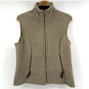 Vintage Patagonia Light Brown Synchilla Vest Women’s Size Medium PRICE F…