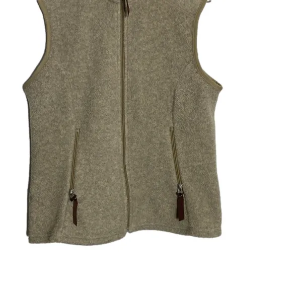 Vintage Patagonia Light Brown Synchilla Vest Women’s Size Medium PRICE F…