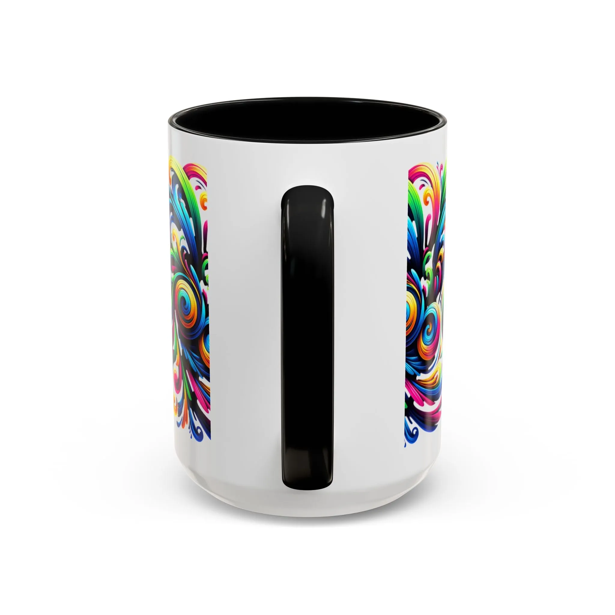 Vivid Motion Swirl Mug – Color Therapy in Every Sip | 11oz or 15oz