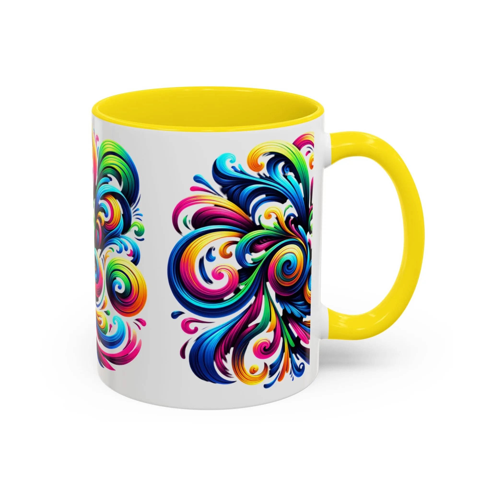 Vivid Motion Swirl Mug – Color Therapy in Every Sip | 11oz or 15oz
