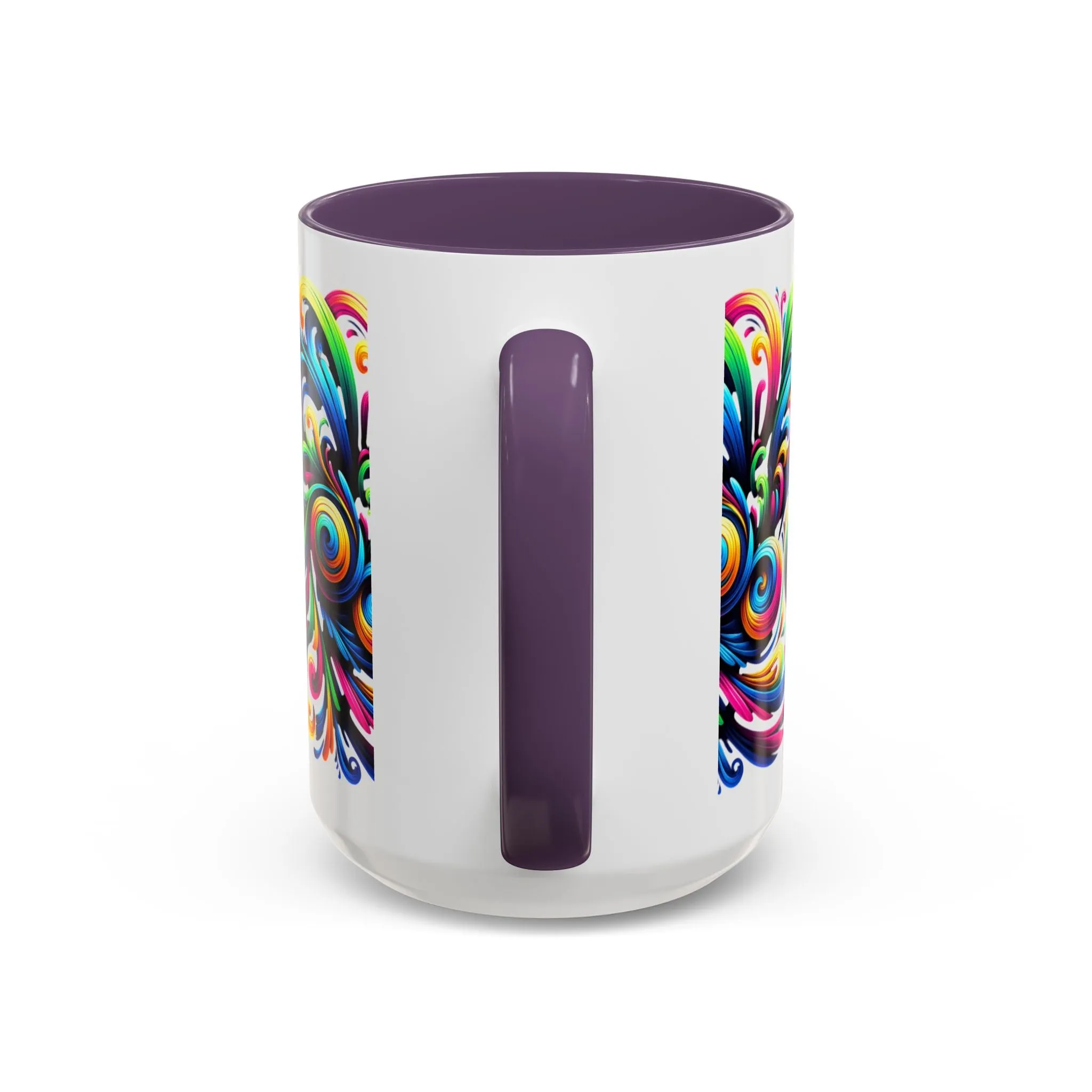 Vivid Motion Swirl Mug – Color Therapy in Every Sip | 11oz or 15oz