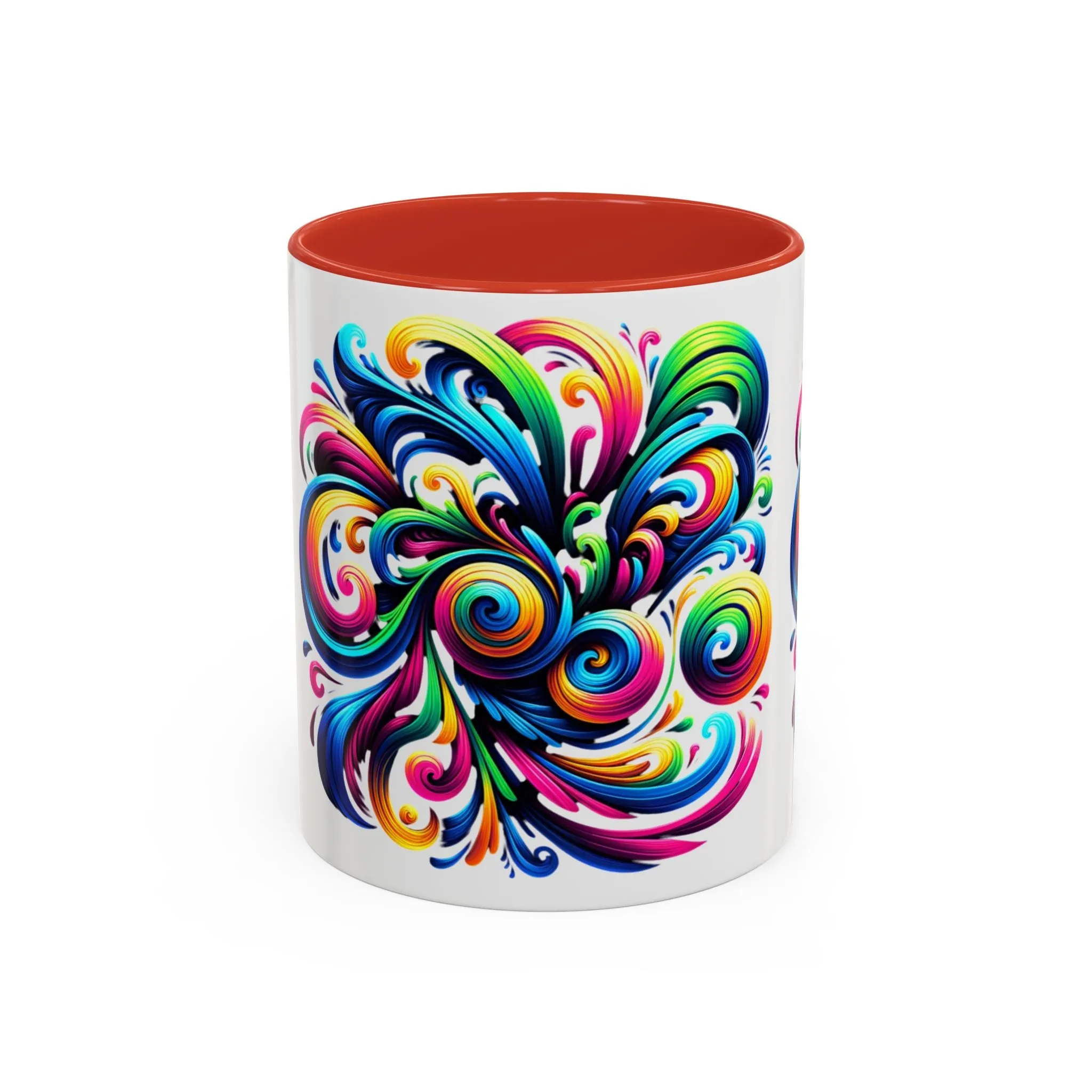 Vivid Motion Swirl Mug – Color Therapy in Every Sip | 11oz or 15oz