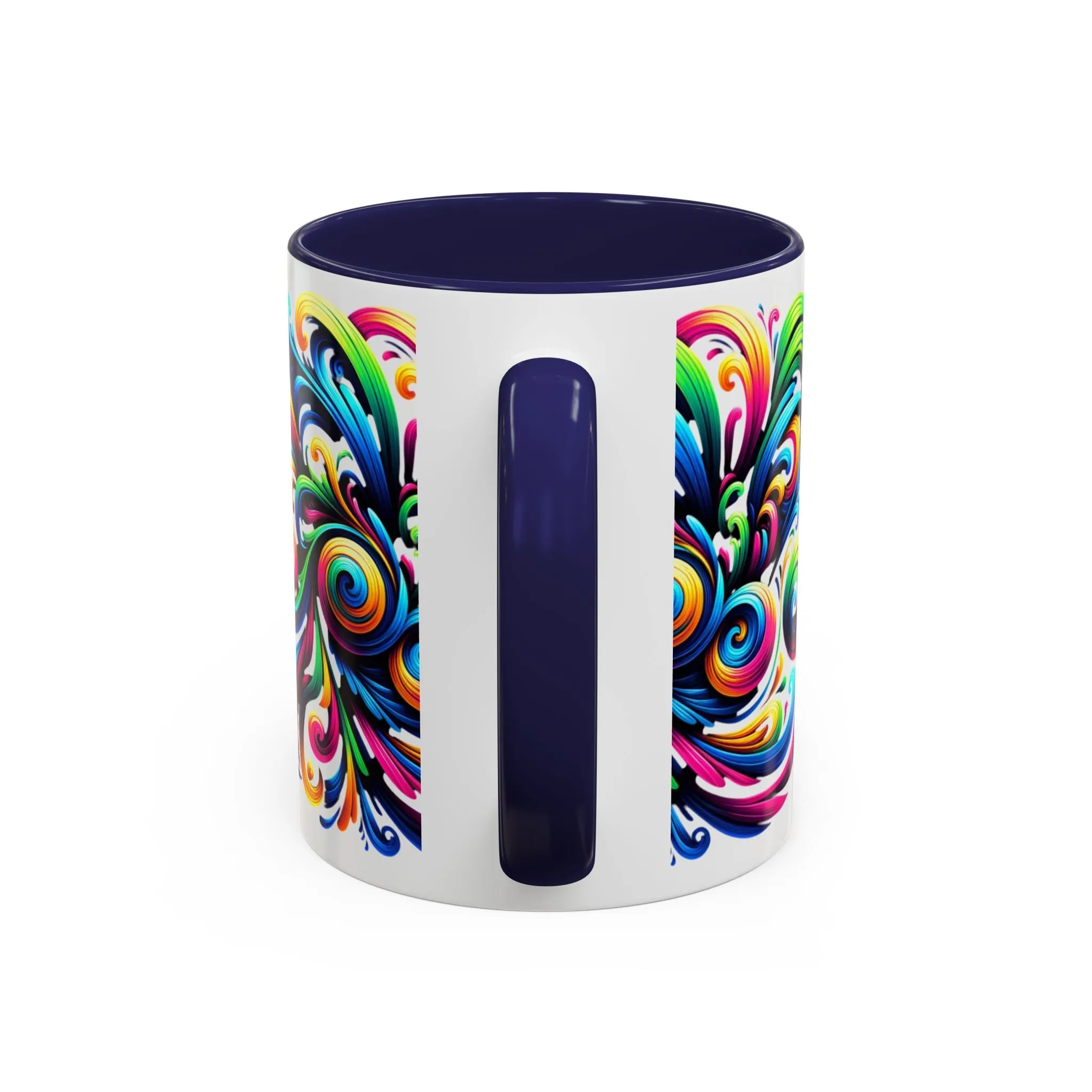 Vivid Motion Swirl Mug – Color Therapy in Every Sip | 11oz or 15oz