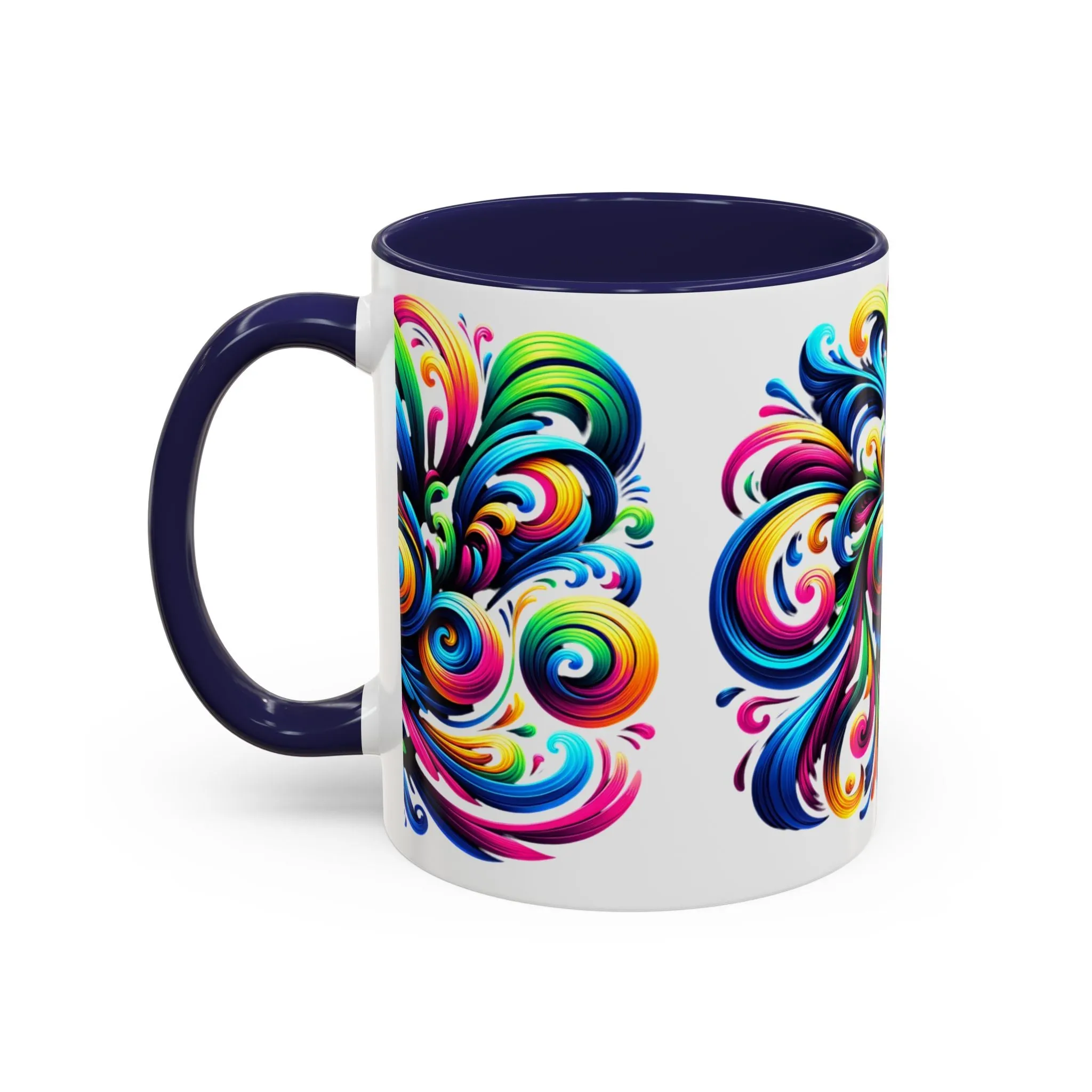 Vivid Motion Swirl Mug – Color Therapy in Every Sip | 11oz or 15oz