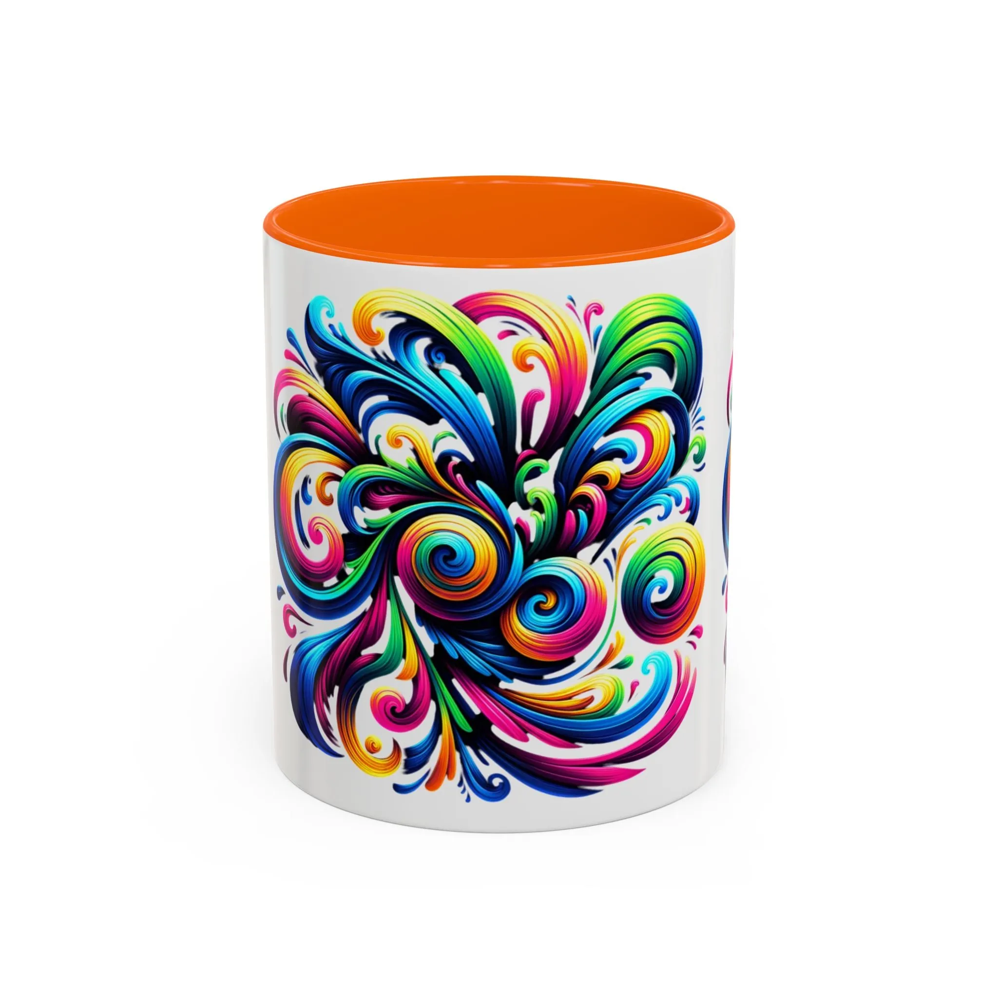 Vivid Motion Swirl Mug – Color Therapy in Every Sip | 11oz or 15oz