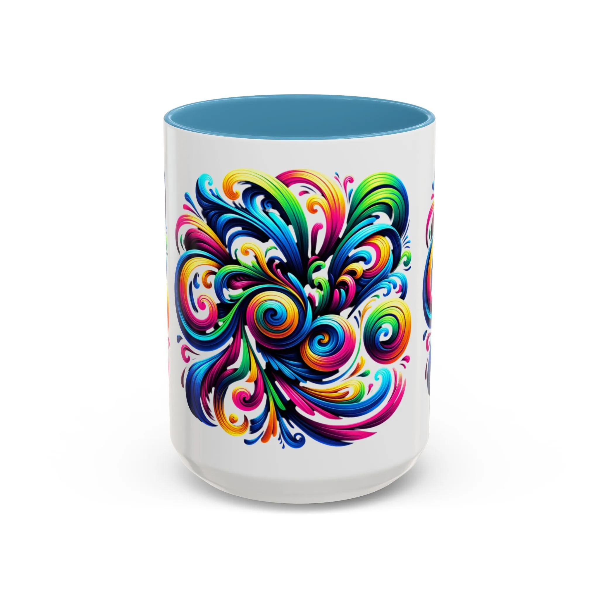 Vivid Motion Swirl Mug – Color Therapy in Every Sip | 11oz or 15oz