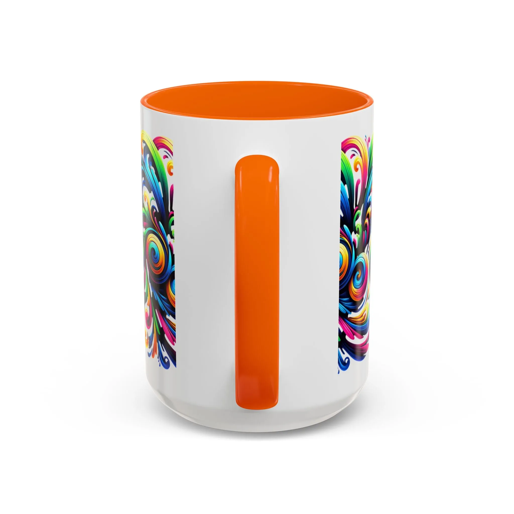 Vivid Motion Swirl Mug – Color Therapy in Every Sip | 11oz or 15oz