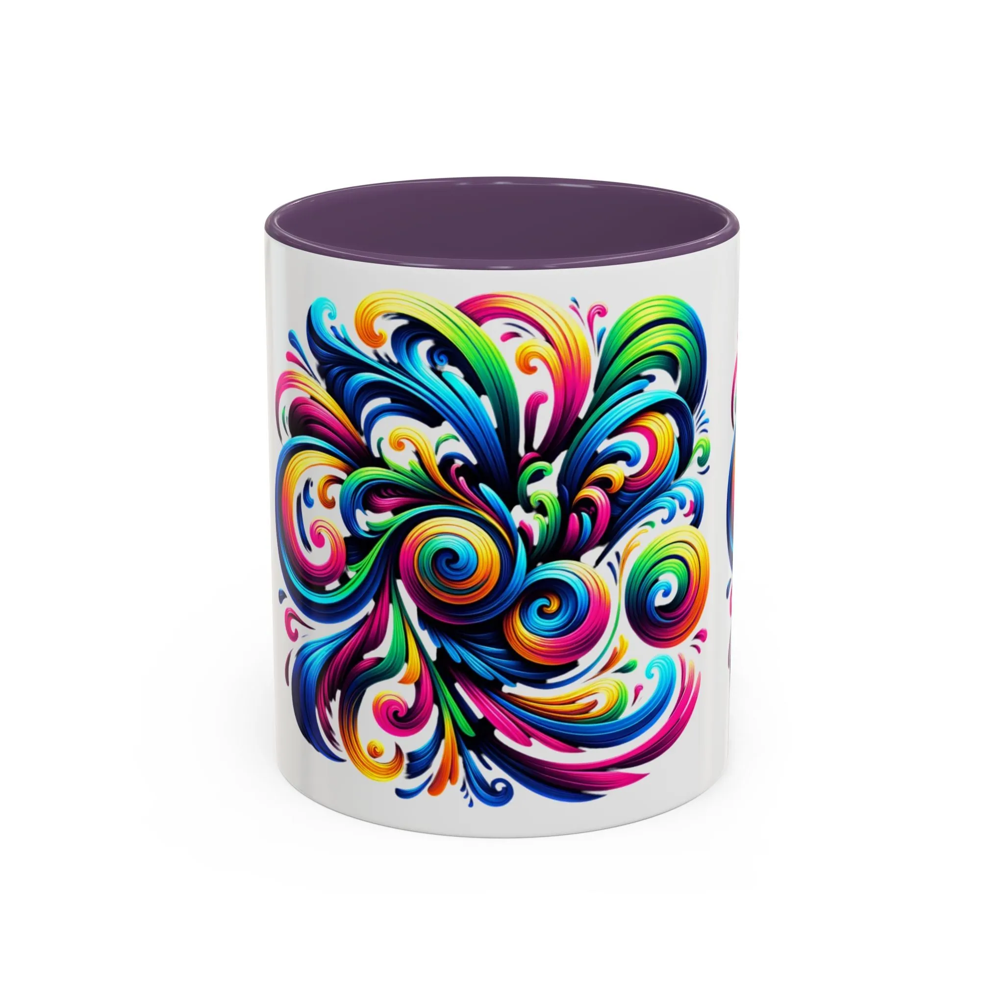 Vivid Motion Swirl Mug – Color Therapy in Every Sip | 11oz or 15oz