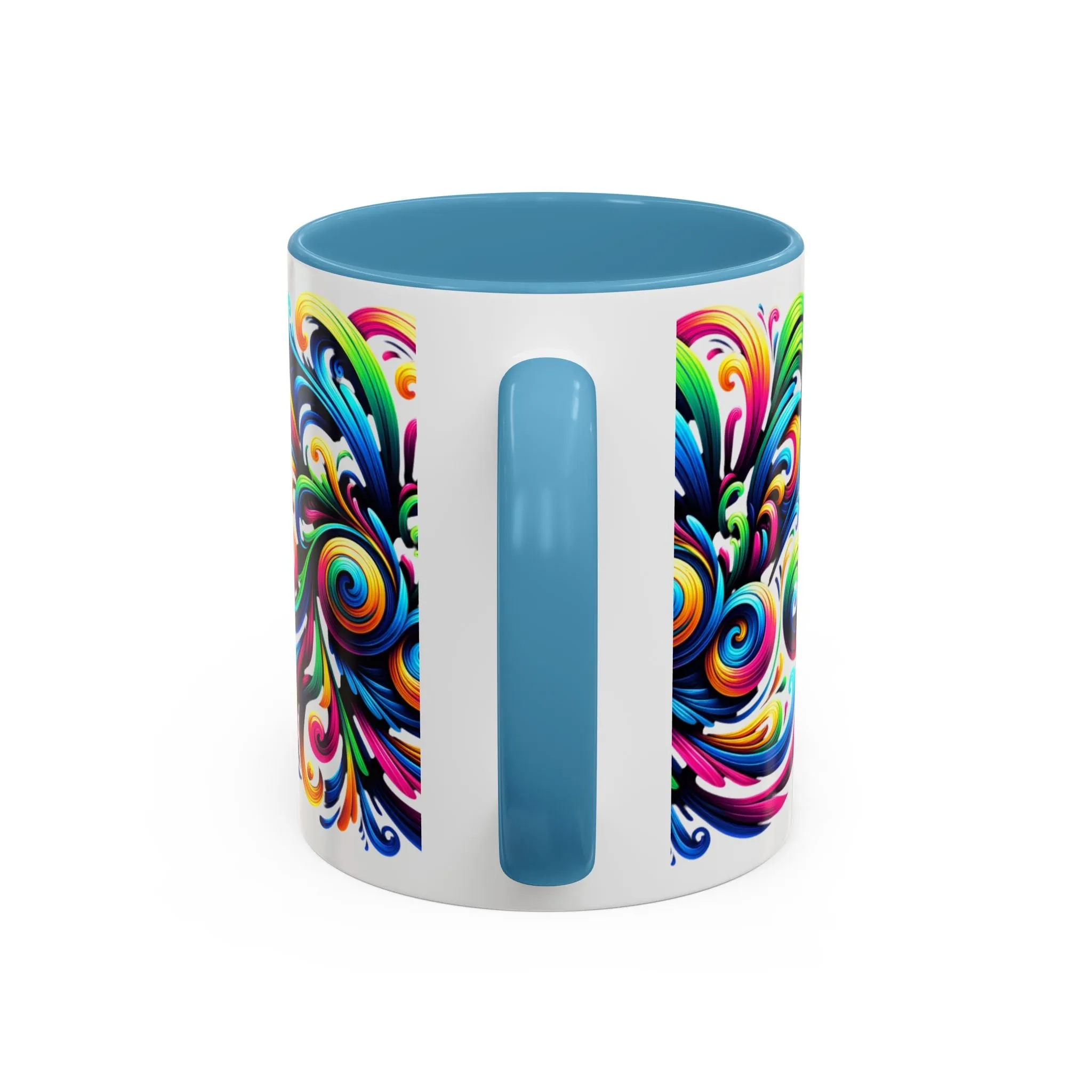 Vivid Motion Swirl Mug – Color Therapy in Every Sip | 11oz or 15oz
