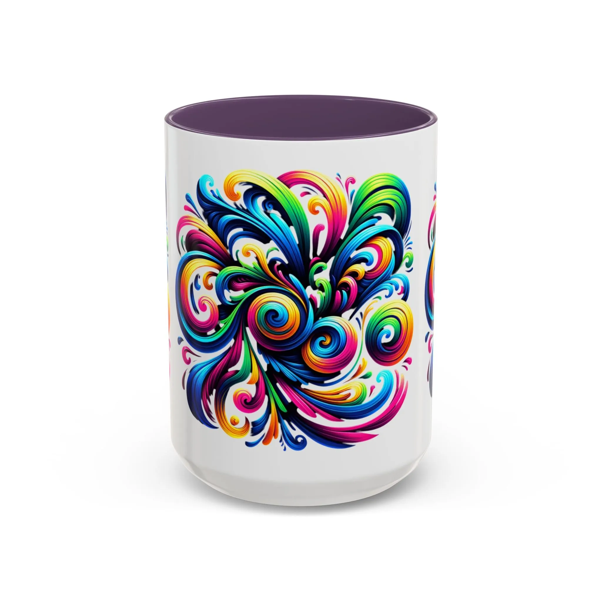 Vivid Motion Swirl Mug – Color Therapy in Every Sip | 11oz or 15oz