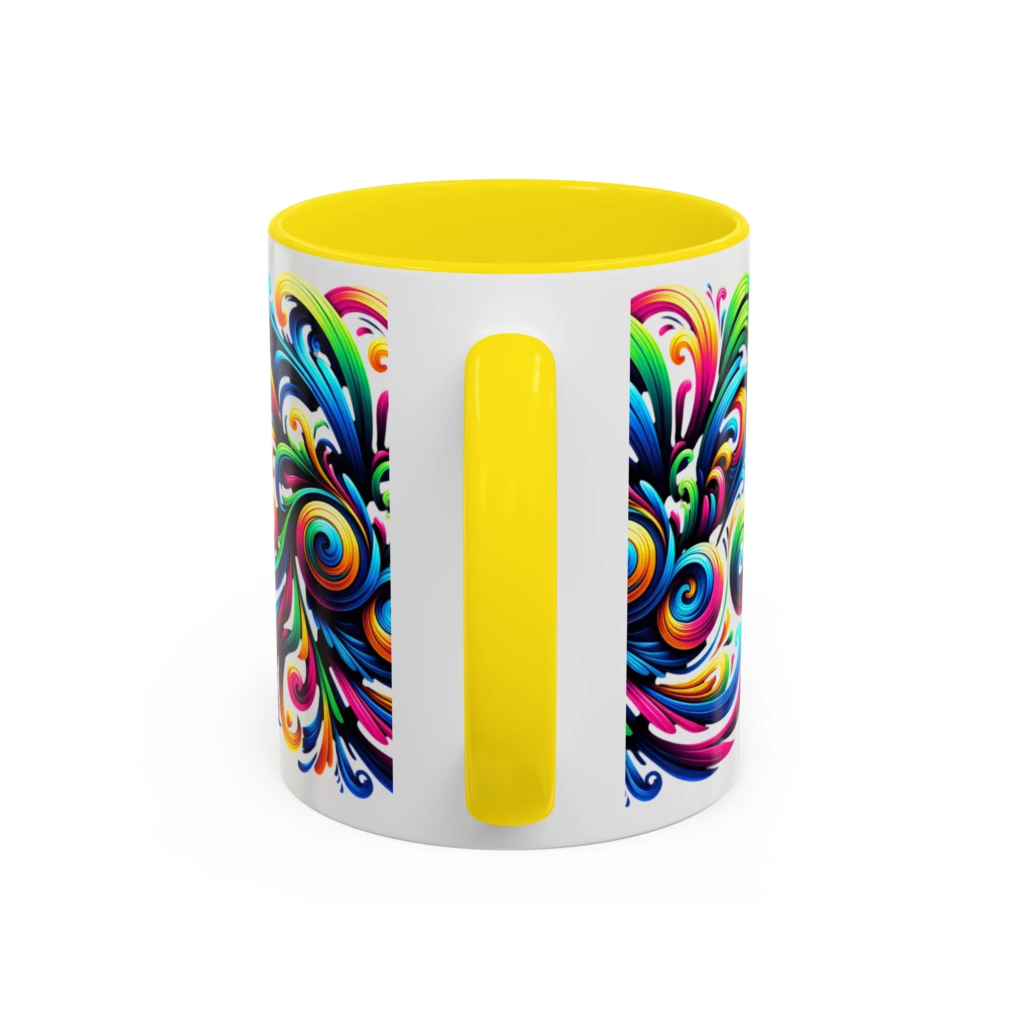 Vivid Motion Swirl Mug – Color Therapy in Every Sip | 11oz or 15oz