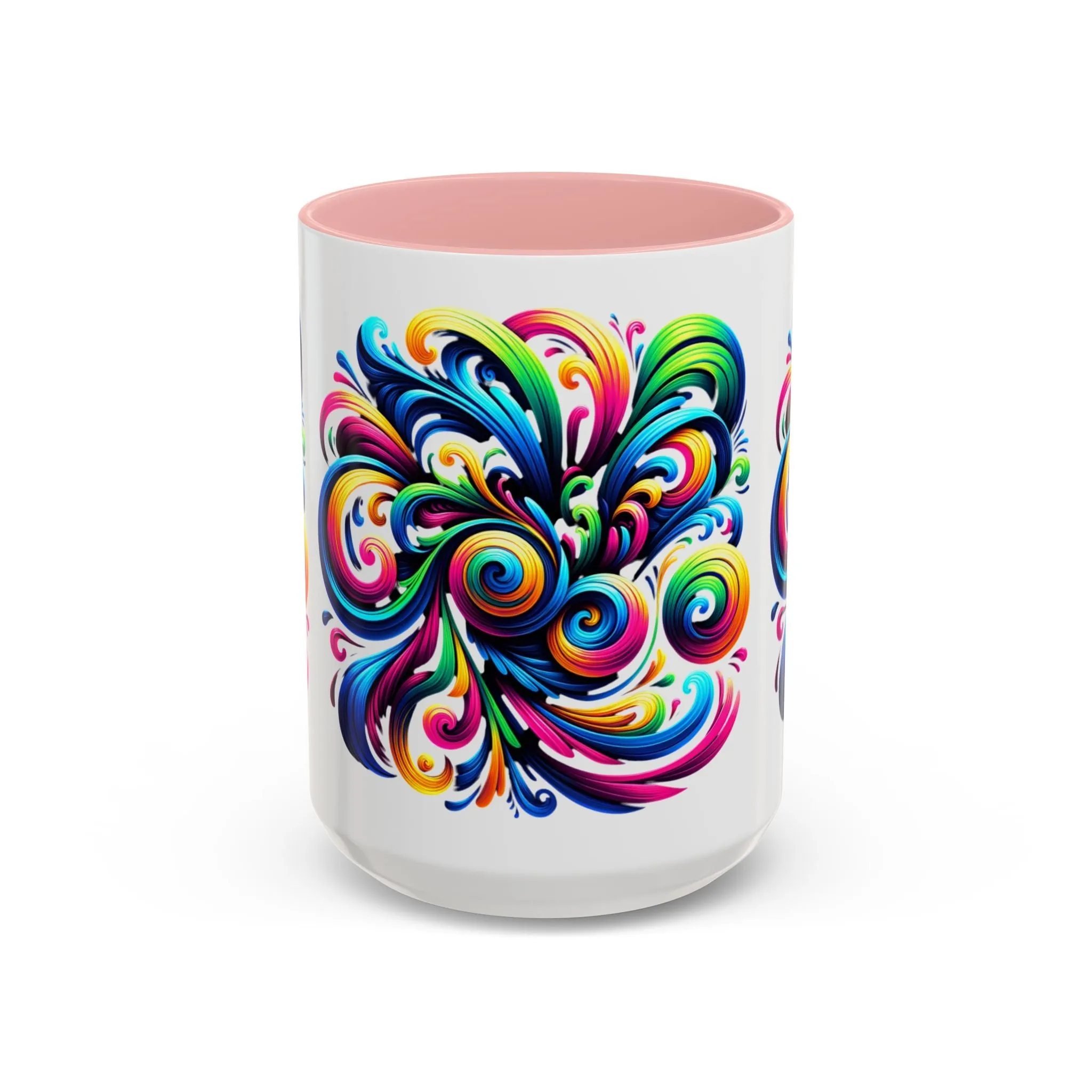 Vivid Motion Swirl Mug – Color Therapy in Every Sip | 11oz or 15oz
