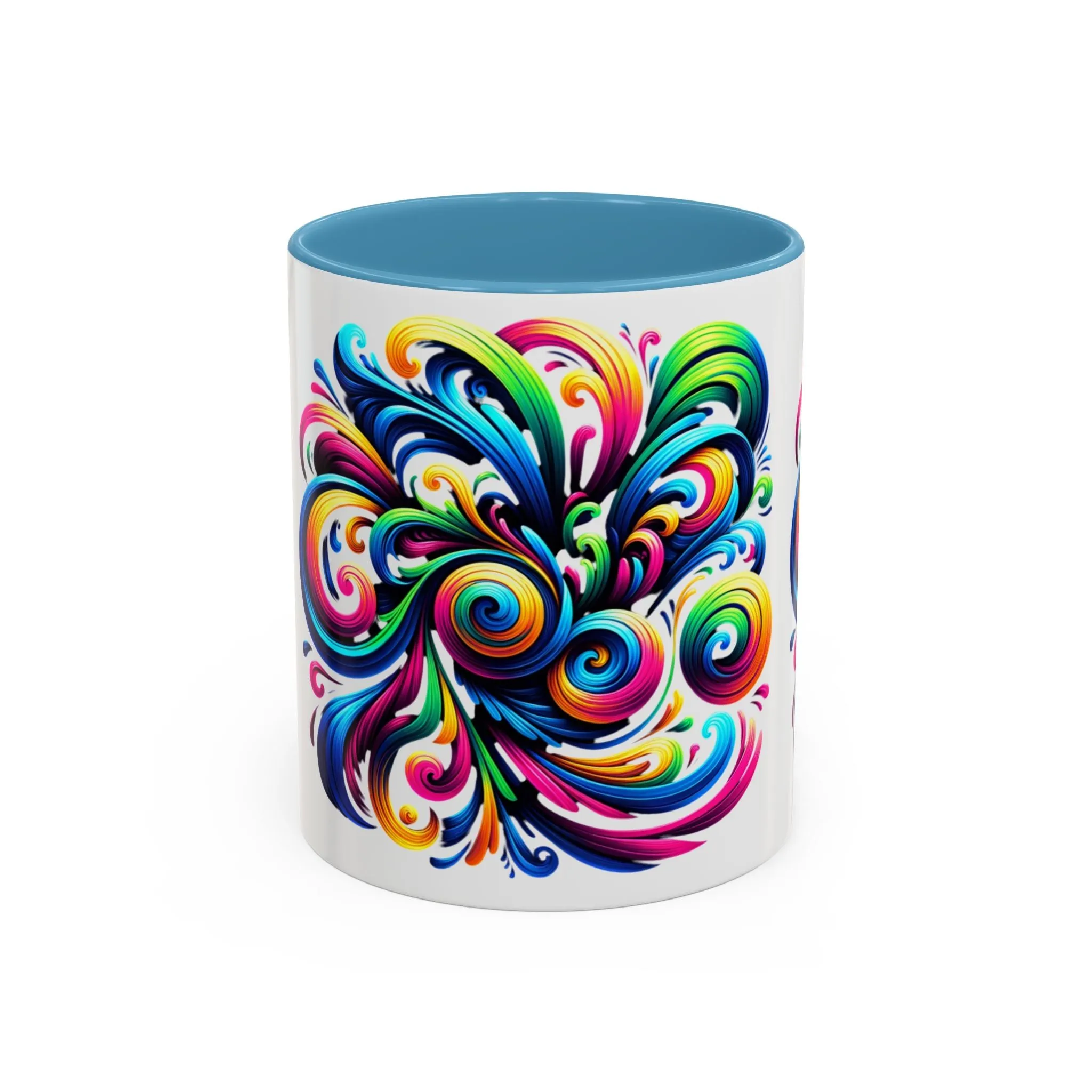 Vivid Motion Swirl Mug – Color Therapy in Every Sip | 11oz or 15oz