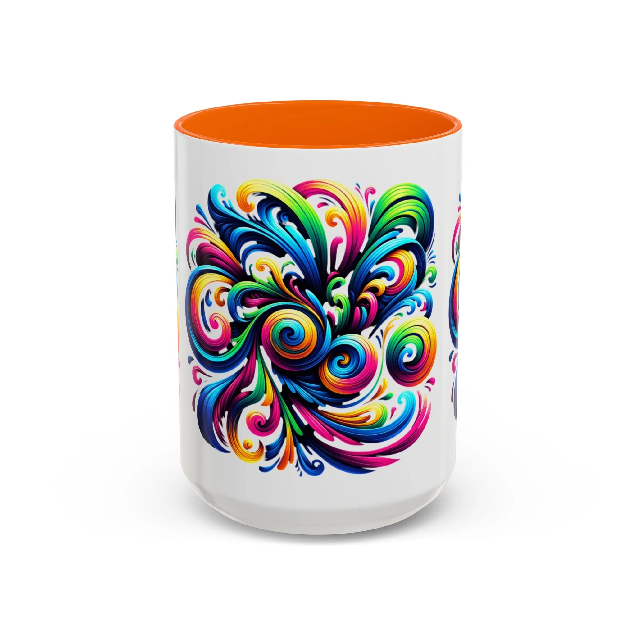 Vivid Motion Swirl Mug – Color Therapy in Every Sip | 11oz or 15oz