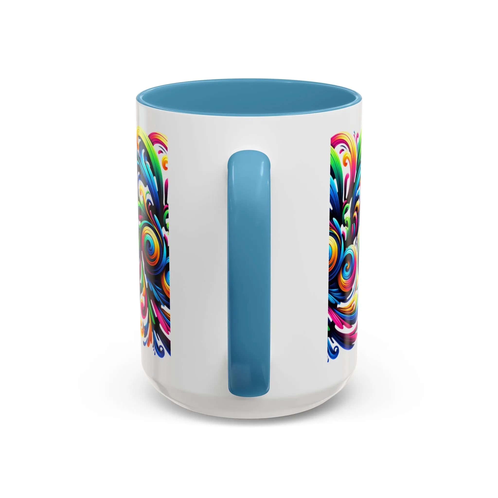 Vivid Motion Swirl Mug – Color Therapy in Every Sip | 11oz or 15oz