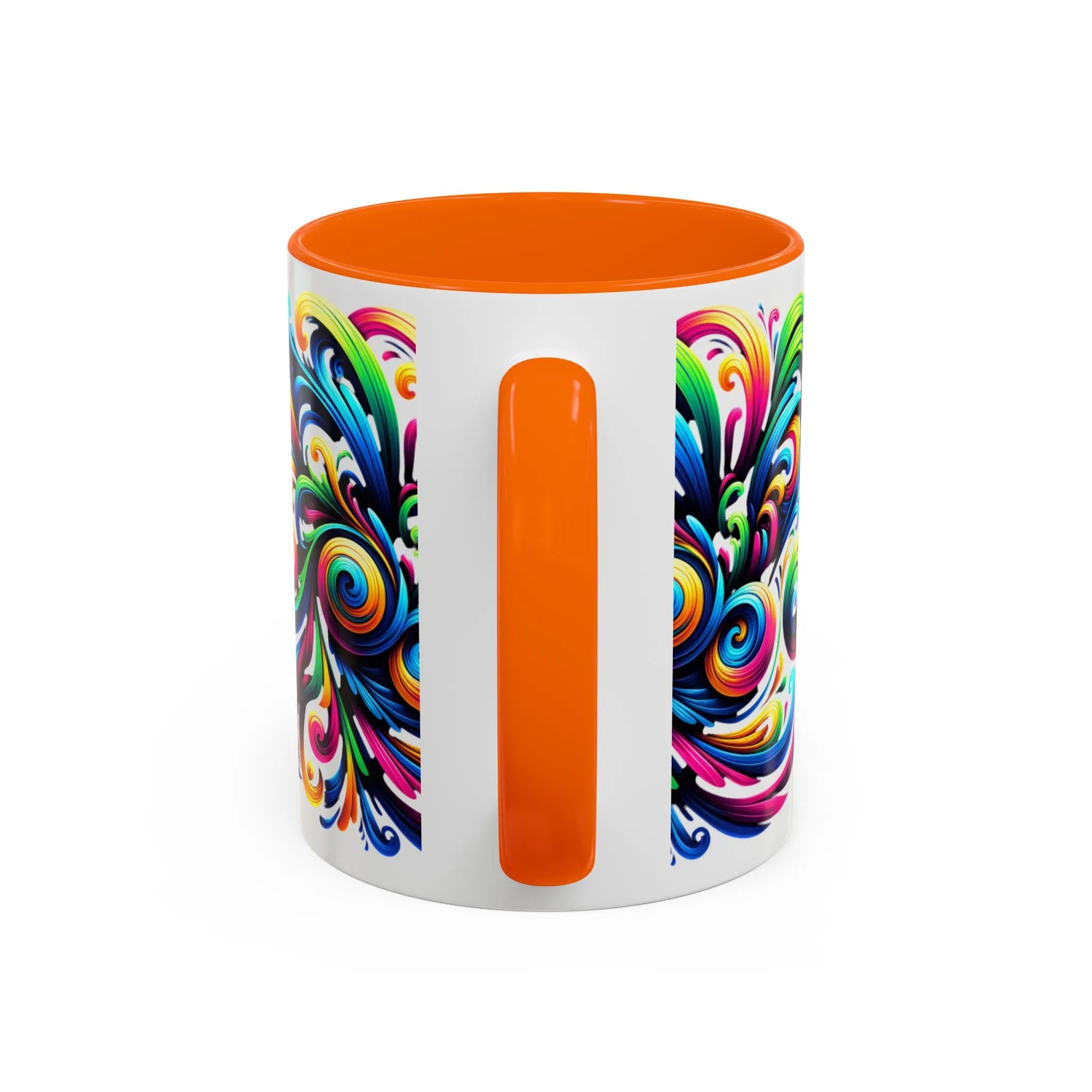 Vivid Motion Swirl Mug – Color Therapy in Every Sip | 11oz or 15oz