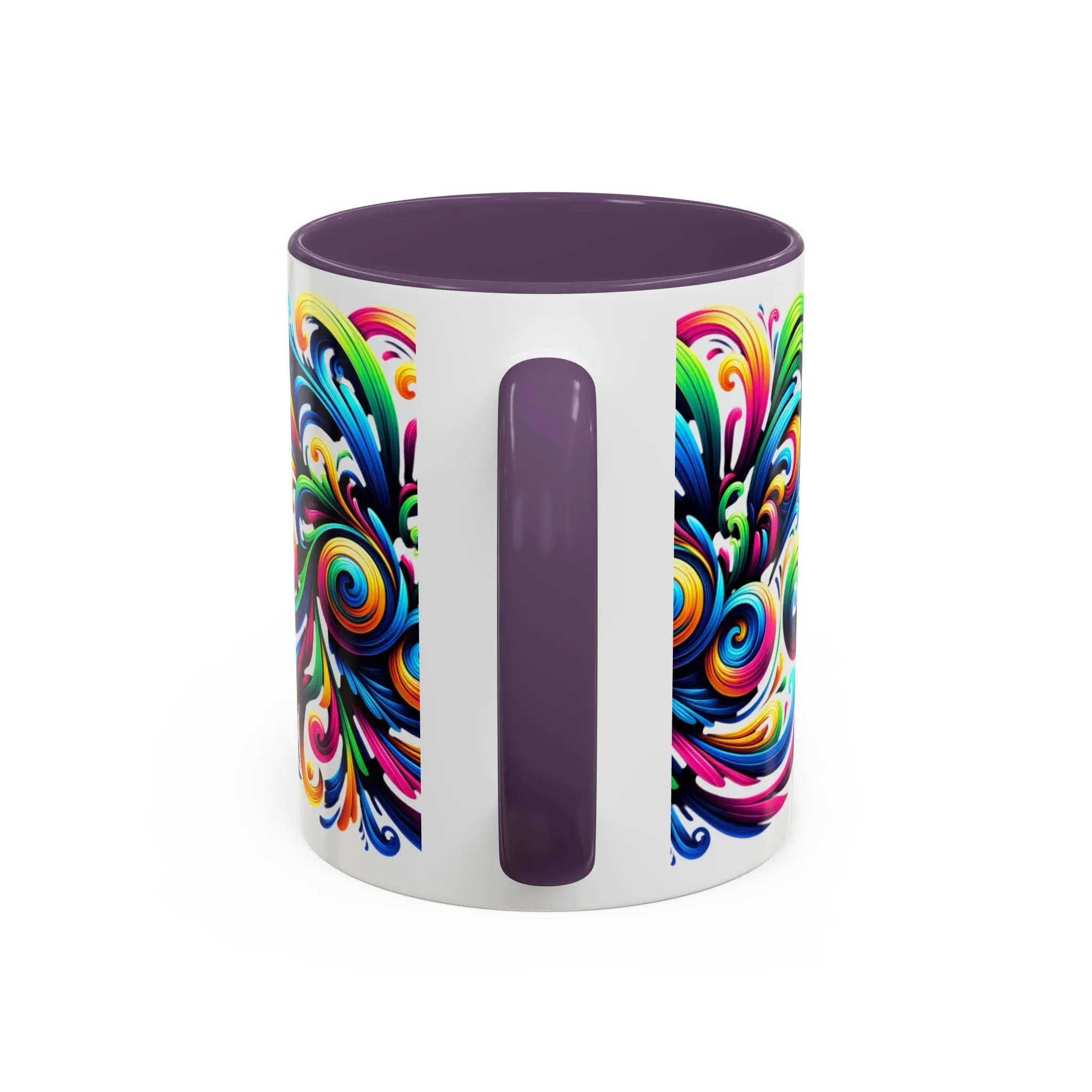 Vivid Motion Swirl Mug – Color Therapy in Every Sip | 11oz or 15oz