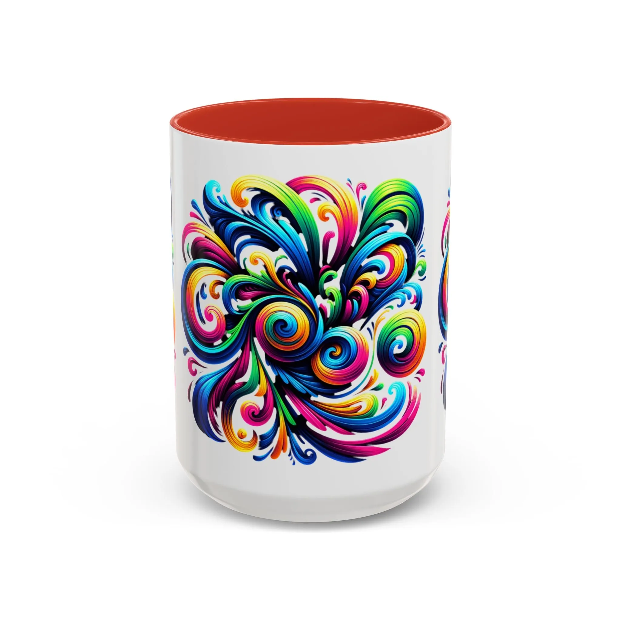 Vivid Motion Swirl Mug – Color Therapy in Every Sip | 11oz or 15oz