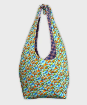 Waikiki/Checkerboard Mesa Hobo Bag