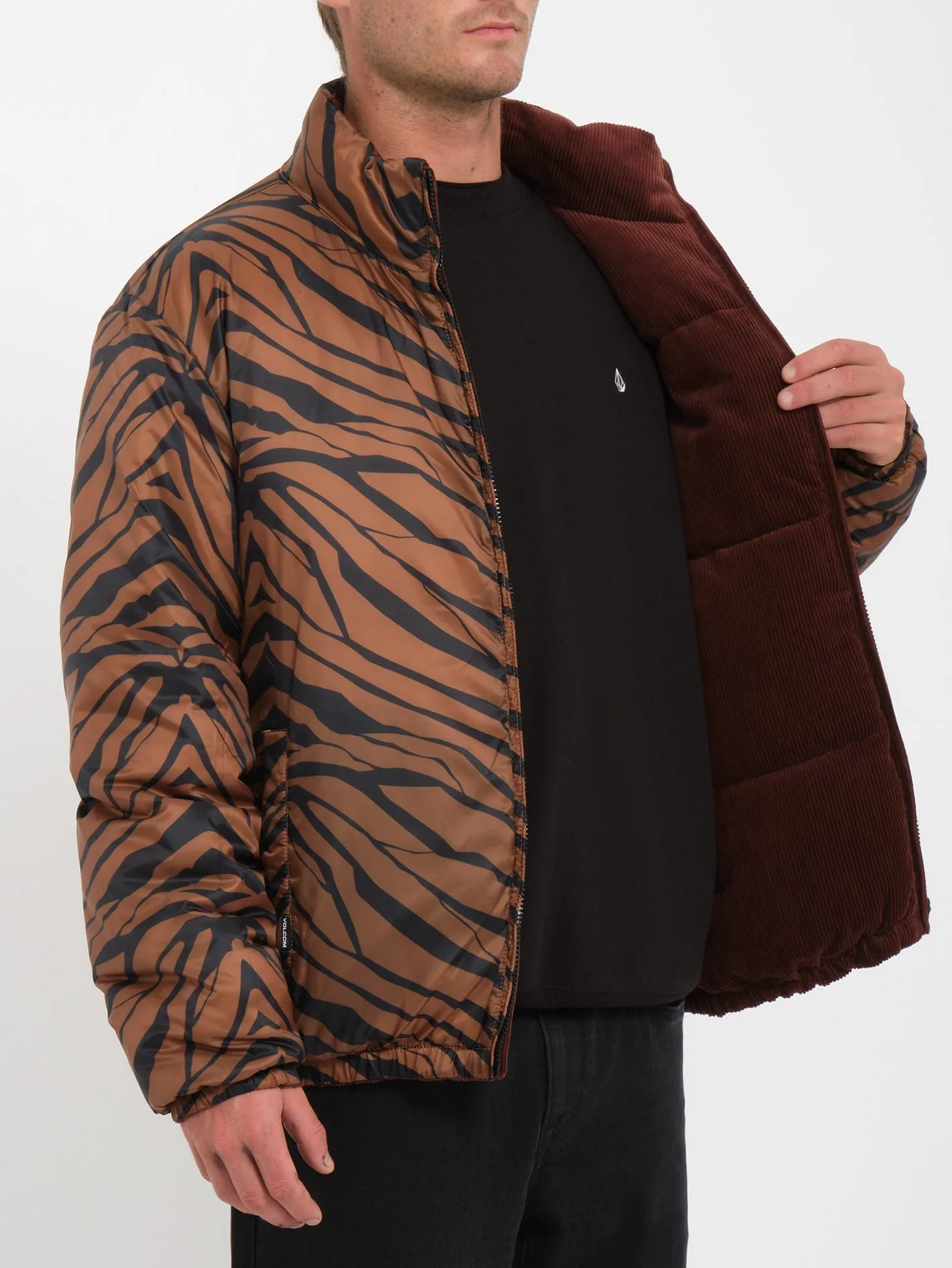 Walltz Cordjacke (wendbar) - BITTER CHOCOLATE