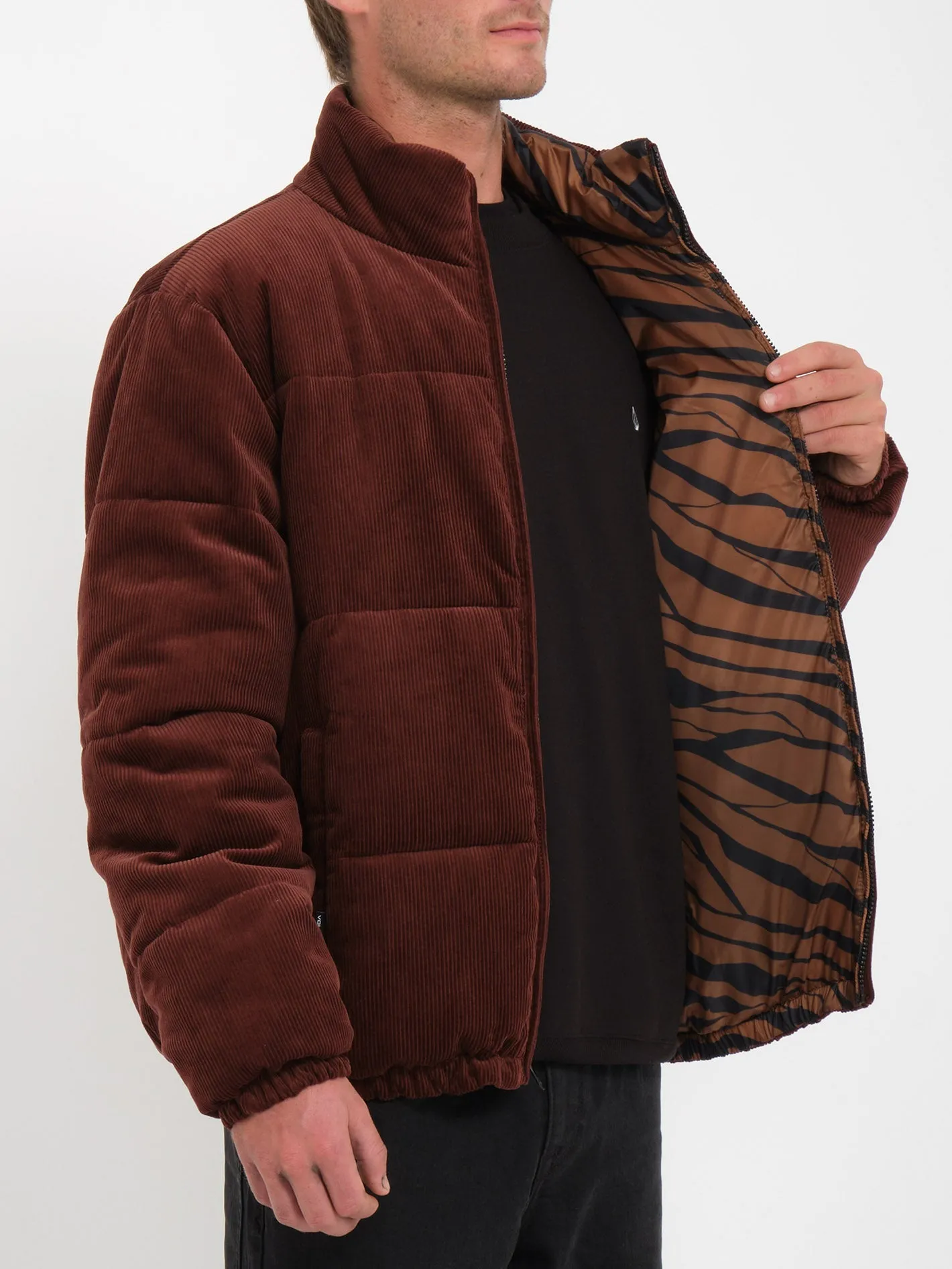 Walltz Cordjacke (wendbar) - BITTER CHOCOLATE