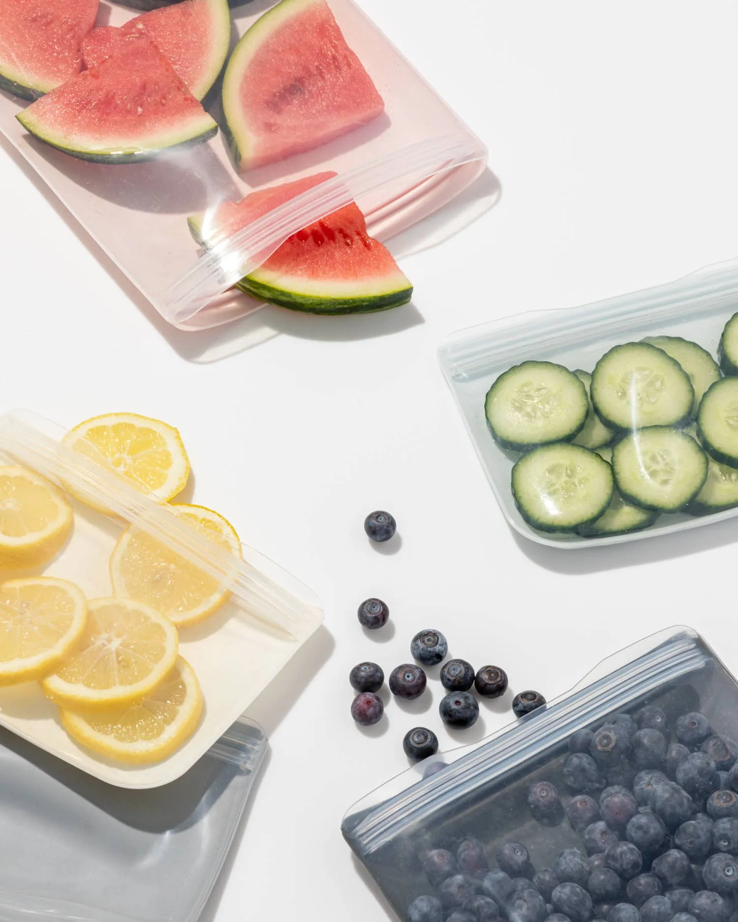 W&P - Reusable Silicone Bags - Flat