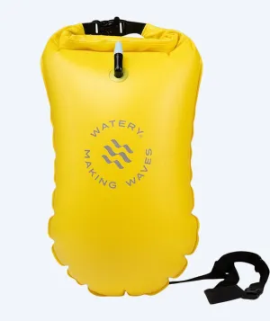 Watery swim buoy - PVC 28L - Yellow