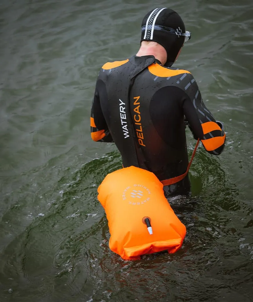 Watery swim buoy - PVC 28L - Yellow