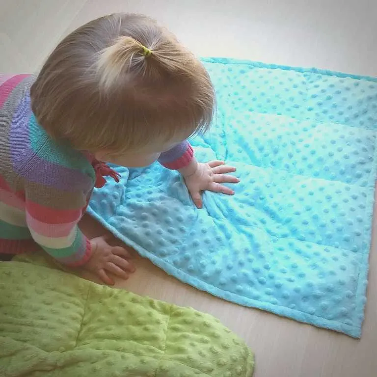 Weighted Sensory Lap Blanket - premium with carry bag