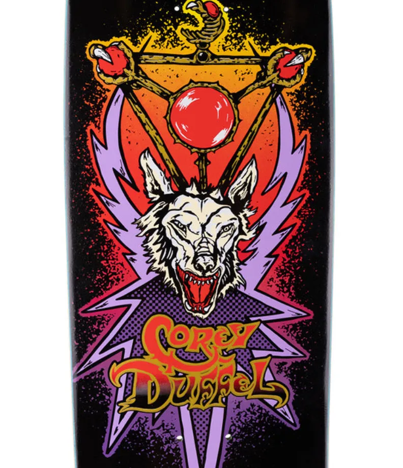 WELCOME COREY DUFFEL GUEST BOARD ON BLIXA - BLACK - 9.25" **comes w free grip**