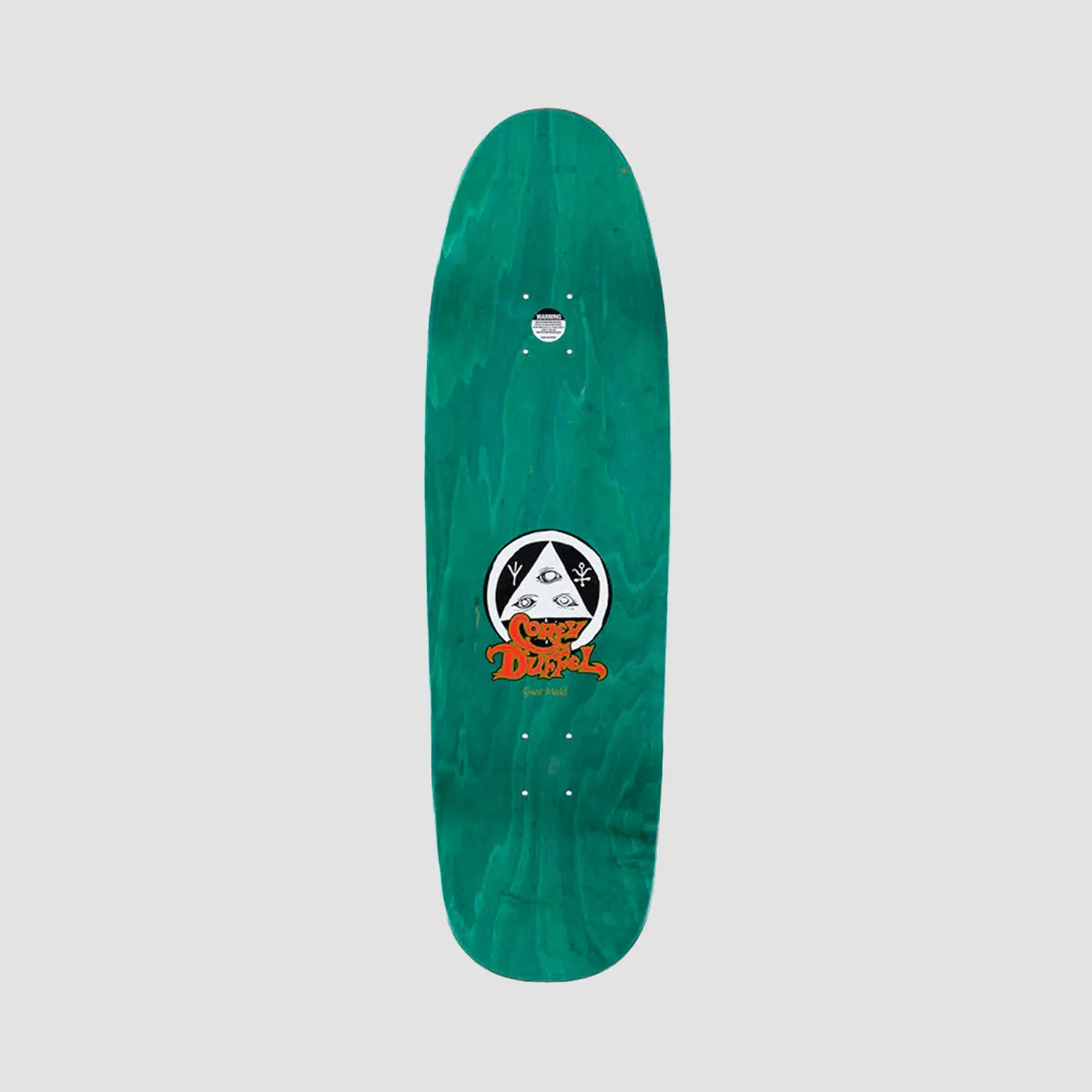Welcome Corey Duffel Guest Board on Blixa Skateboard Deck Black - 9.25"