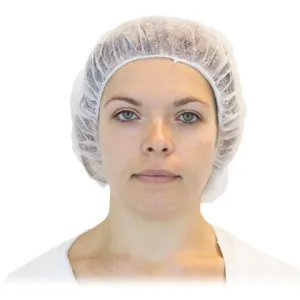 White Bouffant Caps – 500 / Case