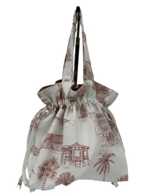 White Drawstring Reversible Huat Bao Bao