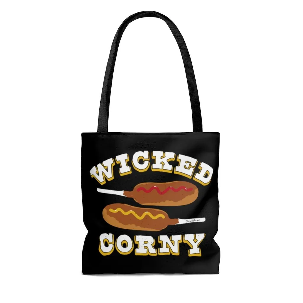 Wicked Corny Tote Bag