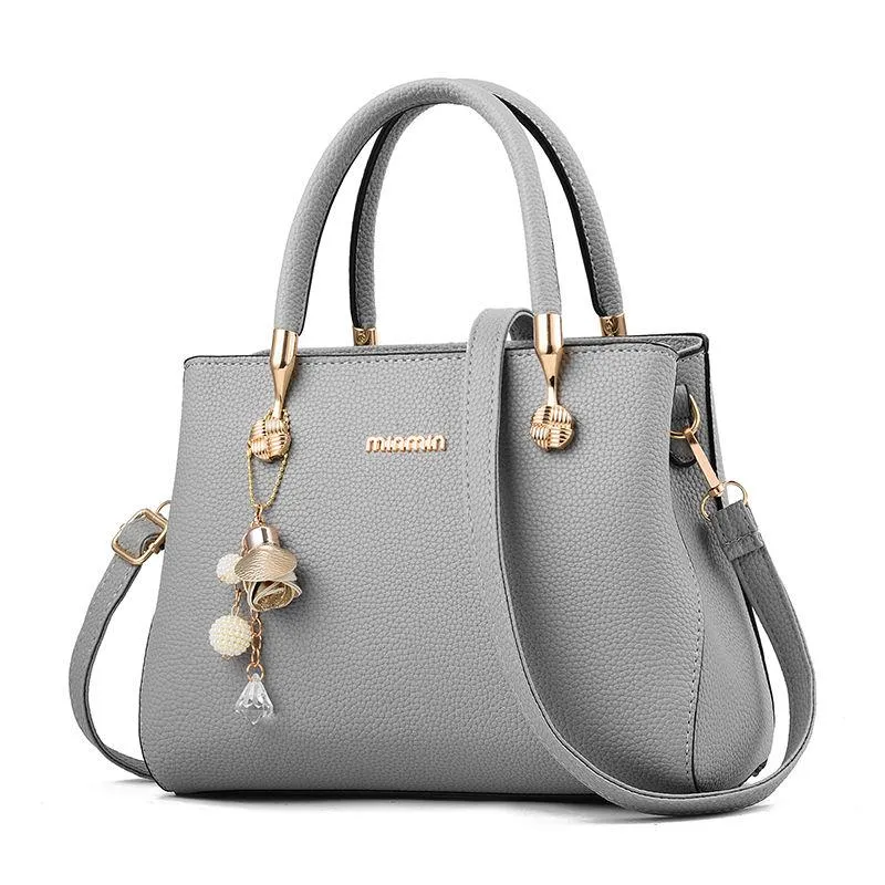Woman bag European and American style Shoulder Handbag Trendy wild Patent leather bag Big capacity