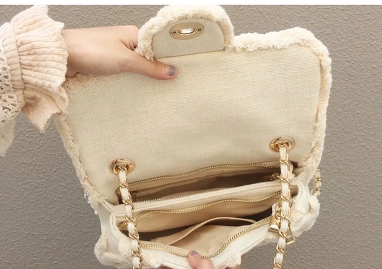 Women Canvas Shoulder Messenger Crossbody Bag