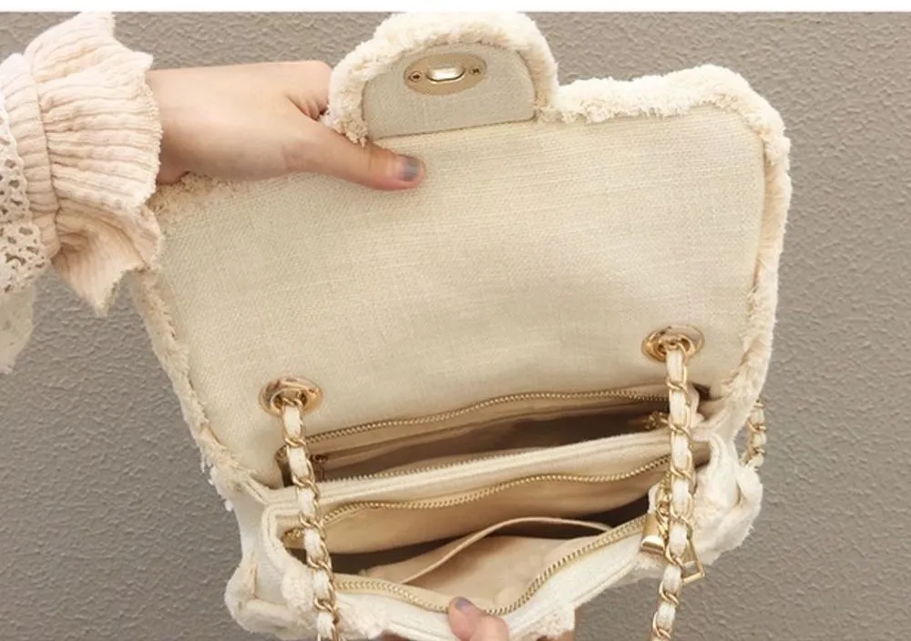 Women Canvas Shoulder Messenger Crossbody Bag