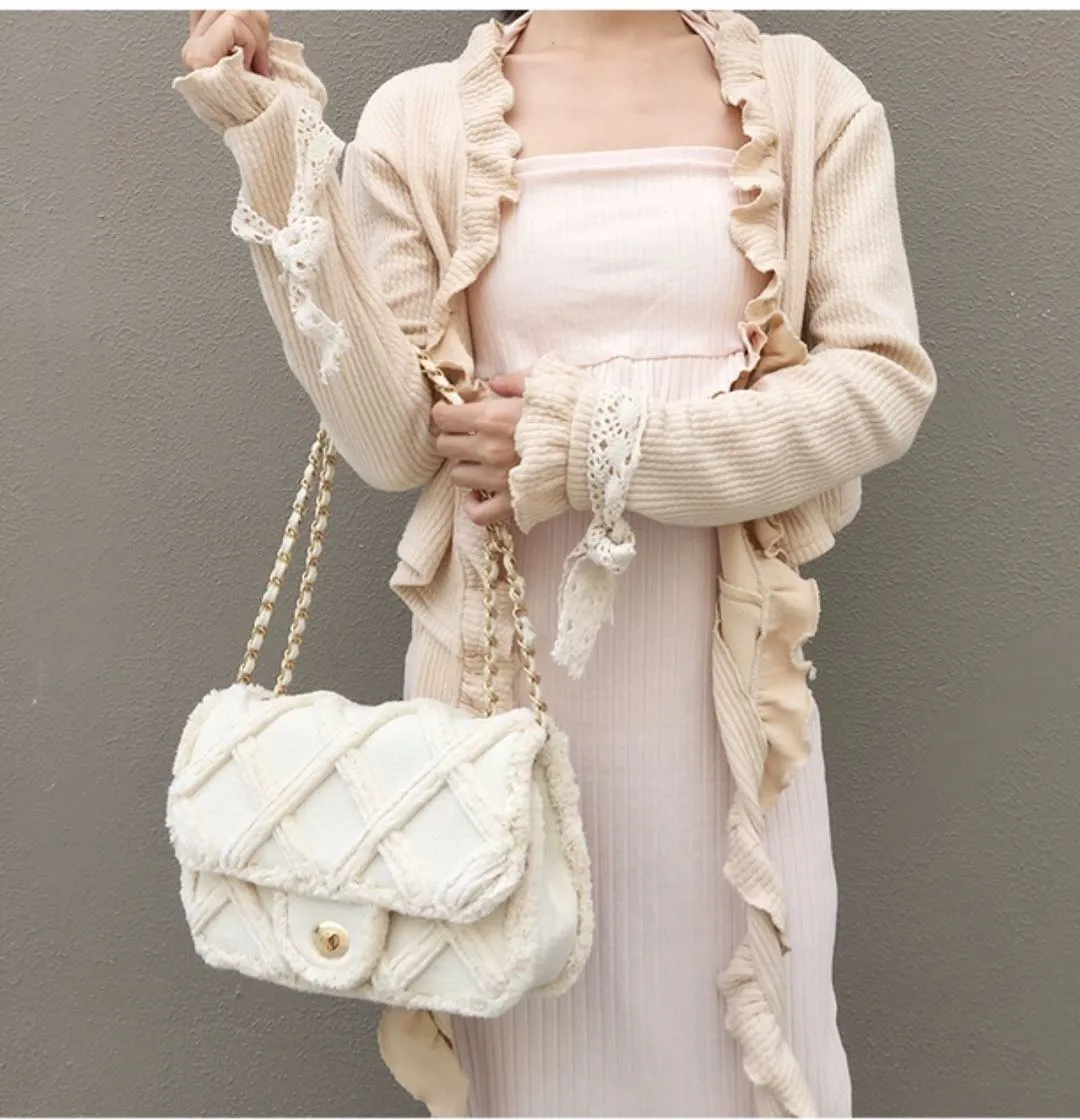 Women Canvas Shoulder Messenger Crossbody Bag
