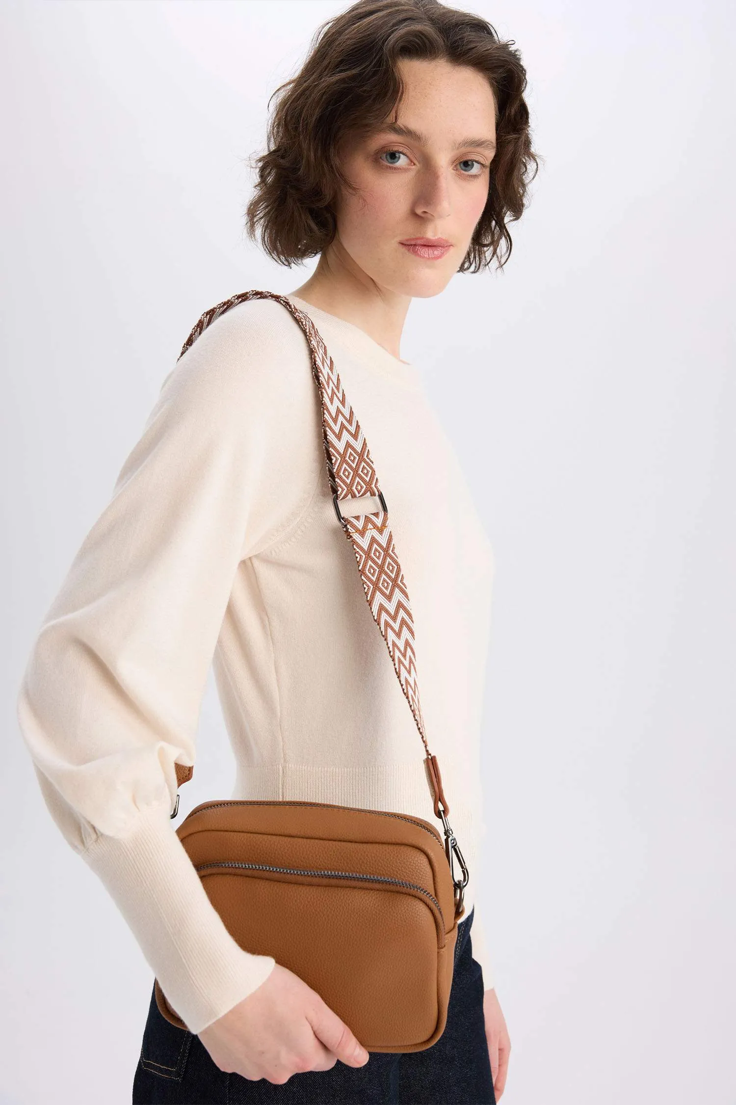 Women Faux Leather Shoulder Bag
