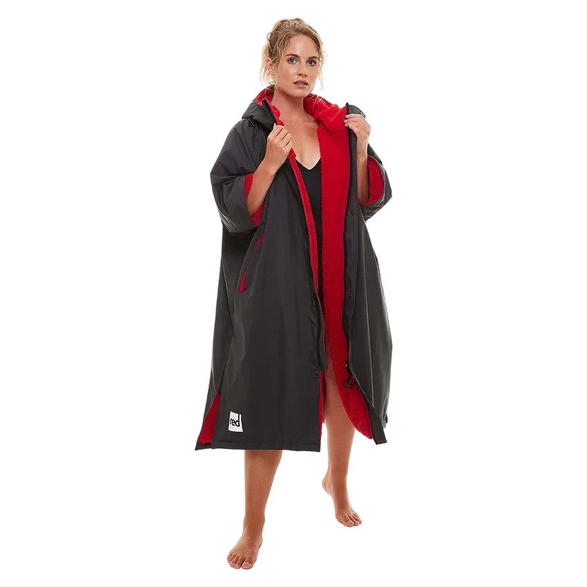 Women's Short Sleeve Pro Change Robe EVO - Grey
