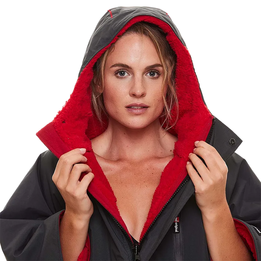 Women's Short Sleeve Pro Change Robe EVO - Grey