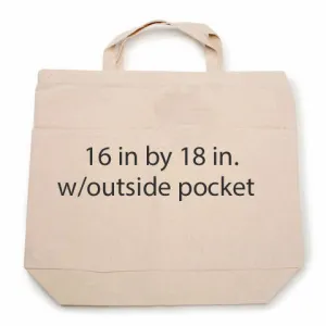 work poem - tote bag